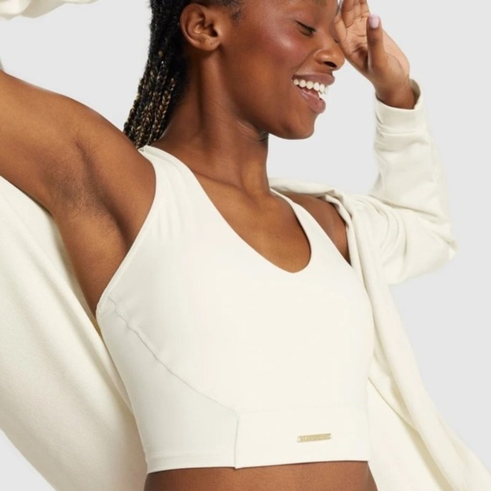 Whitney Simmons Crop Top Unbleached